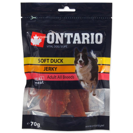 ONTARIO Snack Soft Duck Jerky 70g - 1