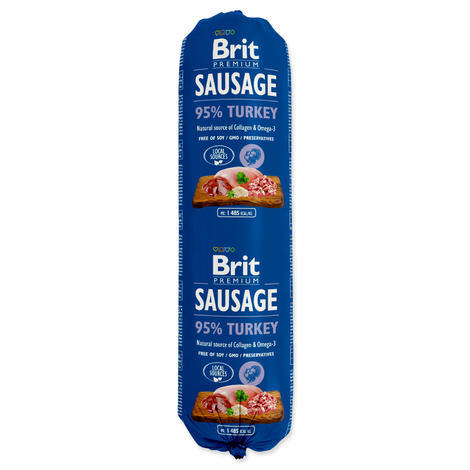 Salám BRIT Premium Sausage turkey 800g - 1