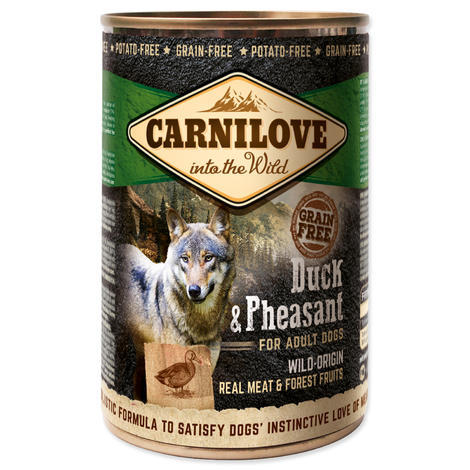Konzerva CARNILOVE Wild Meat Duck & Pheasant 400g - 1