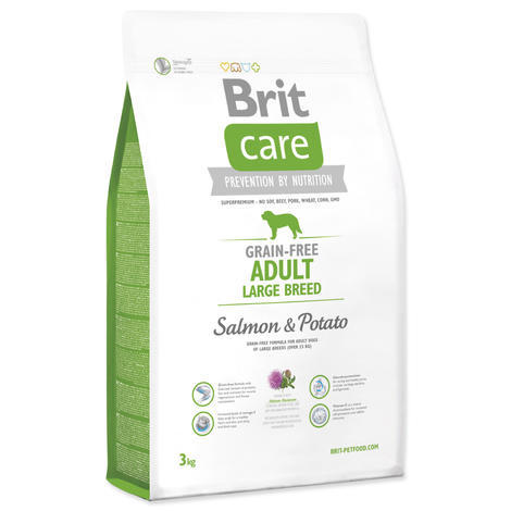 Granule BRIT Care Grain-Free Adult Large Breed Salmon&Potato - 1