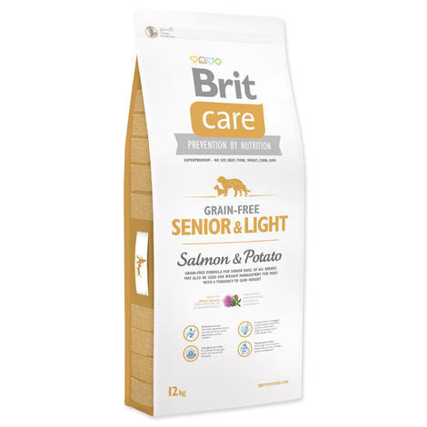 Granule BRIT Care Grain-Free Senior & Light Salmon & Potato - 1