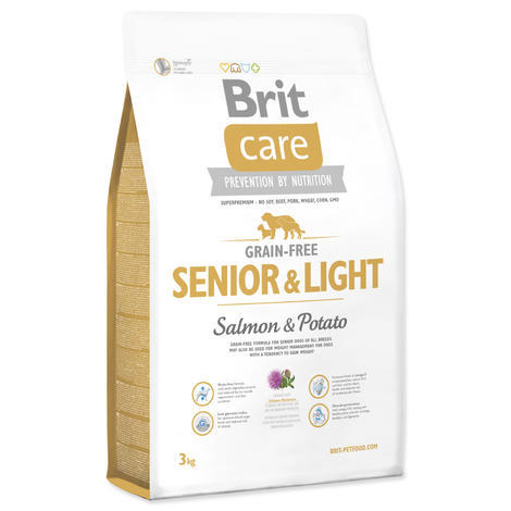 Granule BRIT Care Grain-Free Senior & Light Salmon & Potato - 1