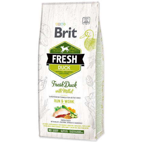 BRIT Fresh Duck with Millet Active Run & Work - 1